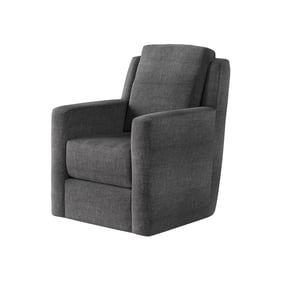 Southern Motion Diva Grey Smoke Swivel Glider