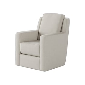 Southern Motion Diva Tan Sand Leather Swivel Glider