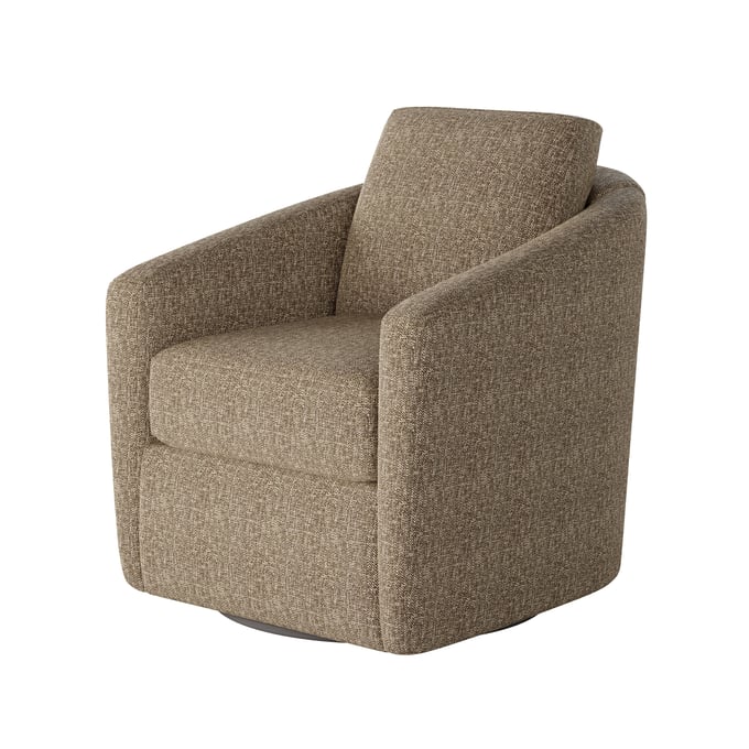 Southern Motion Daisey Brown Sisal Swivel Glider STHN-105-105-17