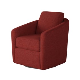 Southern Motion Daisey Red Garnet Swivel Glider