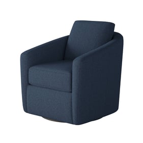 Southern Motion Daisey Blue Bali Swivel Glider