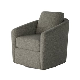 Southern Motion Daisey Grey Nickel Swivel Glider