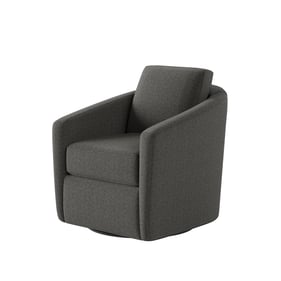 Southern Motion Daisey Grey Granite Fabric Swivel Glider