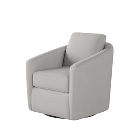 Southern Motion Daisey White Shell Swivel Glider