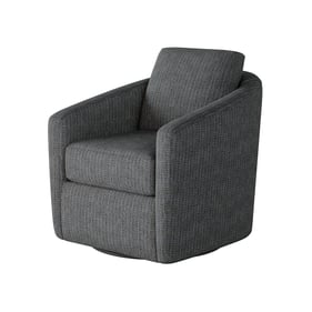 Southern Motion Daisey Blue Denim Swivel Glider