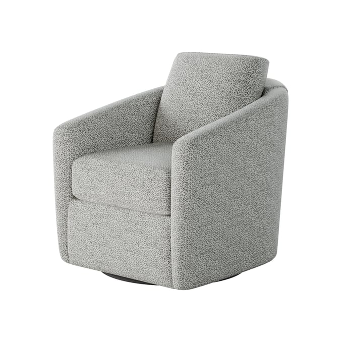 Southern Motion Daisey Light Grey Platinum Swivel Glider STHN-105-316-09