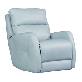 Southern Motion Esprit Blue Swivel Rocker Recliner