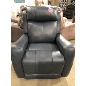 Southern Motion View Point Blue Horizon Swivel Rocker Recliner