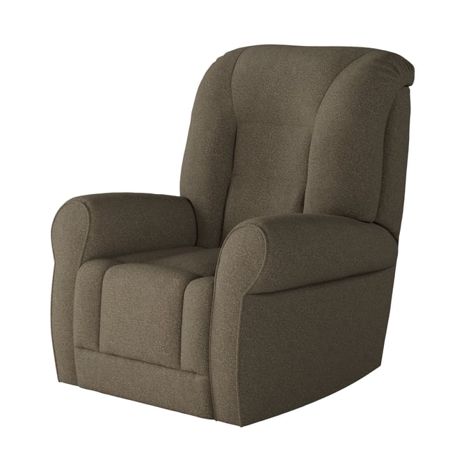 Southern Motion Grand Brown Truffle Polyester Swivel Rocker Recliner STHN-1420S-106-18