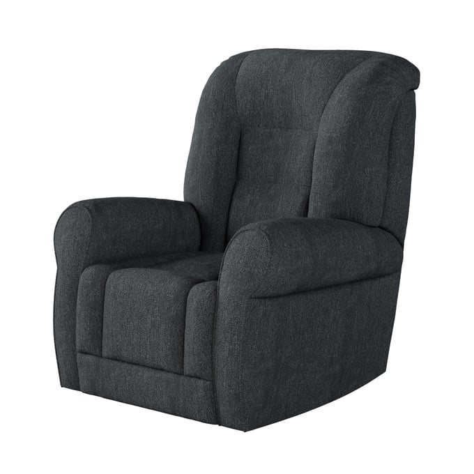 Southern Motion Grand Grey Coal Swivel Rocker Recliner STHN-1420S-286-14