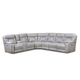 Southern Motion Conrad Greystone Double Power Reclining LAF Sectional