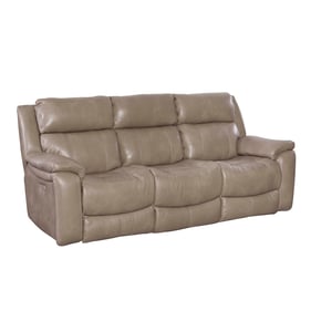 Southern Motion Colton Taupe Power Headrest Reclining Sofa with USB