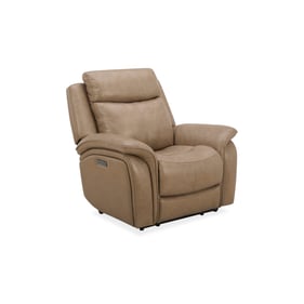 Southern Motion Grant Tan Double Power Glider Recliner