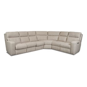 Southern Motion Bristol Tan Triple Power Reclining Console Sleeper RAF Sect...