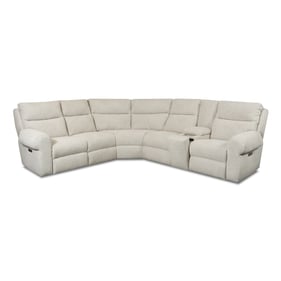 Southern Motion Brighton Grey Triple Power Reclining LAF Sectional