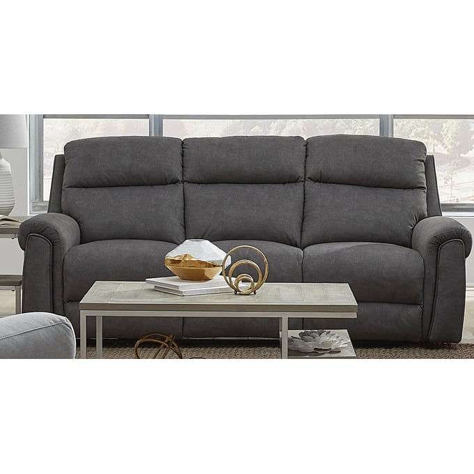 Southern Motion Bellingham Charcoal 95 Inch Triple Power Sofa STHN-394-64P-253-14