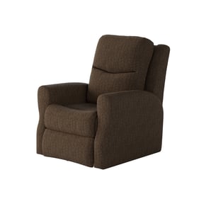 Southern Motion Fame Brown Walnut Power Headrest Rocker Recliner