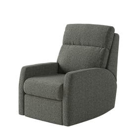 Southern Motion Mimi Grey Granite Fabric Power Headrest Rocker Recliner