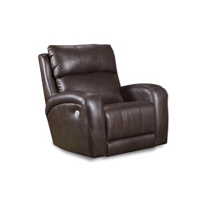 Southern Motion Dawson Mushroom Fossil Power Headrest Rocker Recliner