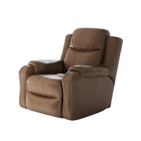 Southern Motion Marvel Brown Hickory Rocker Recliner with Power Headrest