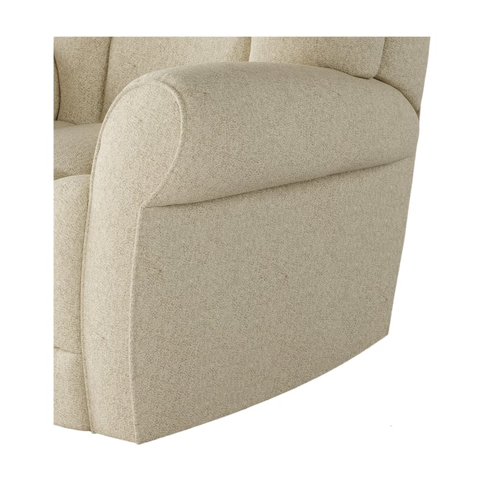 Southern Motion Grand Tan Mushroom Polyester Wallhugger Recliner