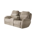 Showstopper Double Reclining Console Loveseat with Hidden Cupholders