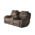 Showstopper Double Reclining Console Loveseat with Hidden Cupholders