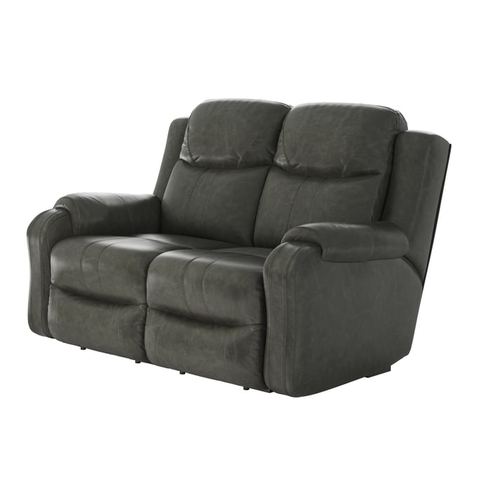 Southern Motion Marvel Grey Slate Manual Reclining Loveseat STHN-881-21-186-14