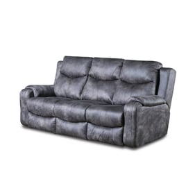 Southern Motion Marvel Grey Smoke Manual Reclining Sofa