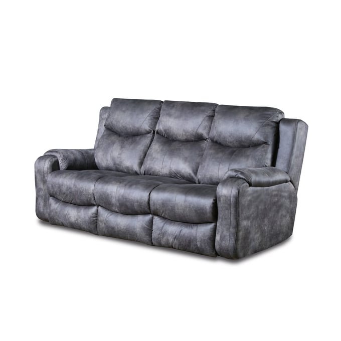 Southern Motion Marvel Grey Smoke Manual Reclining Sofa STHN-881-31-133-14