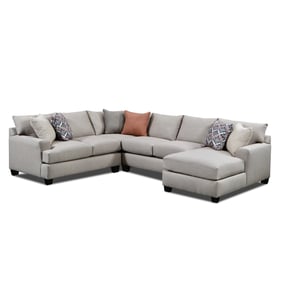 Southern Motion Emerson Gray Right Arm Chaise Sectional