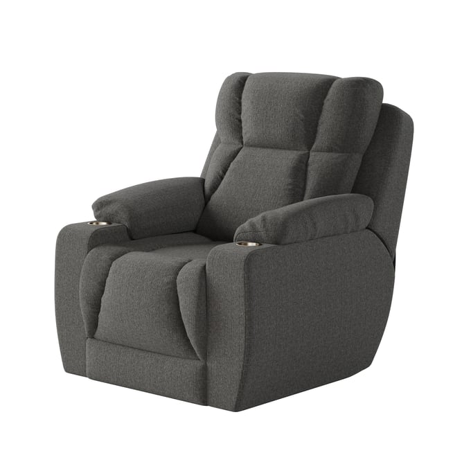 Southern Motion Challenger Grey Granite Power Recliner STHN-6247P-214-09