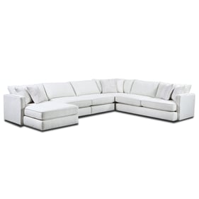 Southern Motion Finley White Left Arm Chaise Sectional