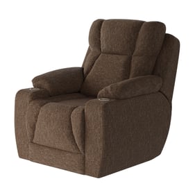 Southern Motion Challenger Brown Truffle Power Headrest Recliner