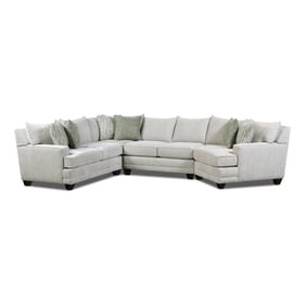 Southern Motion Kennedy Gray Left Arm Sectional with Angled Cuddler