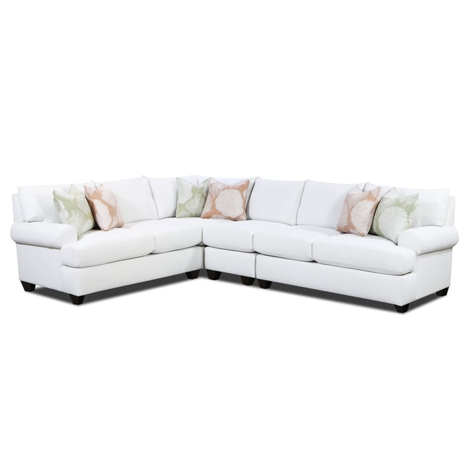 Southern Motion Margo Off White 4pc Sectional STHN-MARGO4PCSECTIONAL