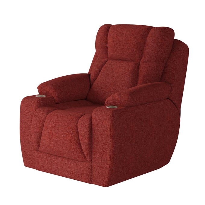 Southern Motion Challenger Red Garnet Power Recliner STHN-6247P-106-11