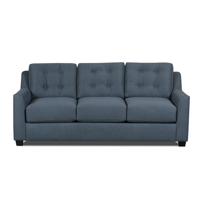 Southern Motion Elliott Transitional Blue 80 Inch Sofa STHN-ST8000-00-1001-32-1001-32