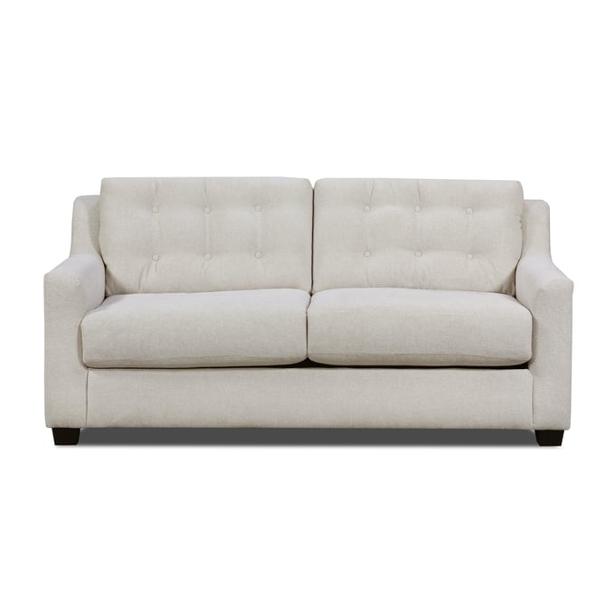 Southern Motion Elliott Transitional Cream 58 Inch Loveseat STHN-ST8000-01-1002-03-1002-03