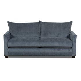 Southern Motion Juniper Transitional Blue 80 Inch Sofa