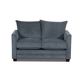 Southern Motion Juniper Blue Polyester 57 Inch Loveseat