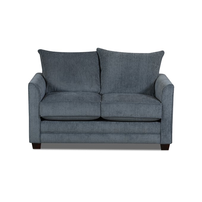 Southern Motion Juniper Blue Polyester 57 Inch Loveseat STHN-ST8001-01-1013-32-1013-32