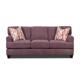 Southern Motion Spencer Purple 84 Inch Flared Arm Sofa