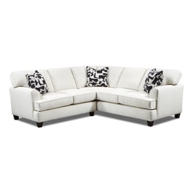 Southern Motion Spencer Cream Polyester 2pc Sectional