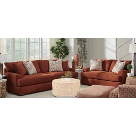 Southern Motion Emerson Orange 2pc Living Room Set