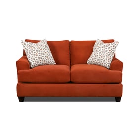 Southern Motion Emerson Orange 64 Inch Loveseat