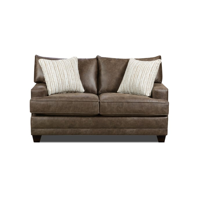 Southern Motion Kennedy Brown 65 Inch Loveseat STHN-ST8507-01-1009-14-3009-21