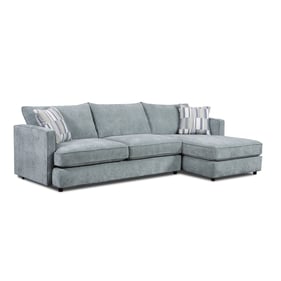 Southern Motion Finley Blue Right Arm Chaise Sofa Sectional