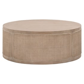 Essentials For Living Cane Smoke Gray Oak Coffee Table