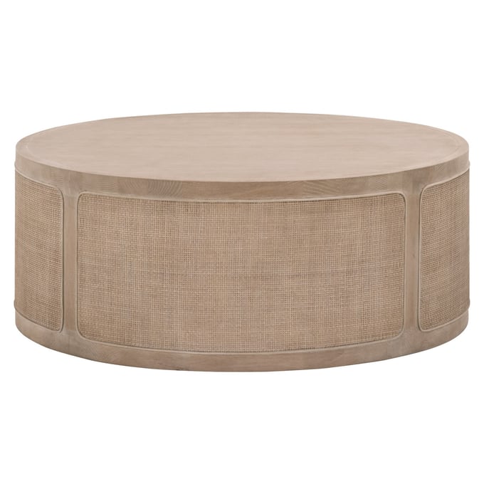 Essentials For Living Cane Smoke Gray Oak Coffee Table STR-8091-SGRY-OAK-CN